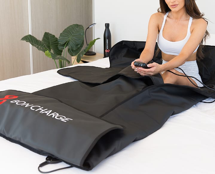 bon charge infrared sauna blamket