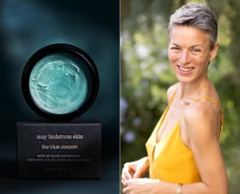 Living Well with May Lindstrom: On the Magic Behind the Blue Cocoon, the Best Advice She’s Ever Received + Her Current Skincare Routine